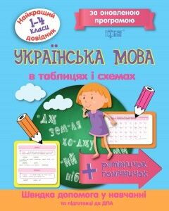 Українська мова в таблицях та схемах 1-4 класи. Найкращий довідник.