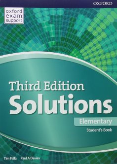 Книга Solutions 3rd ed elementary Student's Book