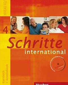 Учебник Schritte International 4 (A2/2) Kursbuch+AB ISBN 9783190018543