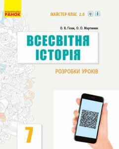 Всесвітня історія 7 клас Розробки уроків Майстер-клас 2.0 (Укр) Ранок (432678)