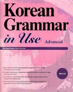 Korean Grammar in Use Advanced Грамматика корейского языка для продвинутых на английском языке