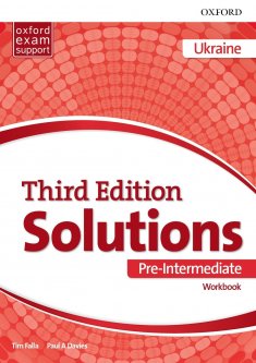 Solutions 3rd Edition Level Pre-Intermediate: Workbook for Ukraine - Paul A Davies