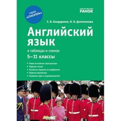 Рятівник Англійська мова в таблицях та схемах 5-11 клас (Рос) Ранок (227191)