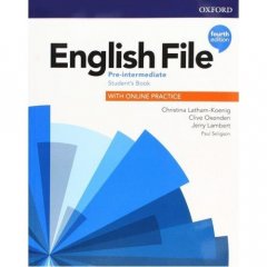 English File 4th Edition Pre-Intermediate: Student's Book with Online Practice (9780194037419)