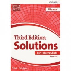 Solutions 3rd Edition Pre-Intermediate: Workbook Ukrainian Edition (9780194510646)