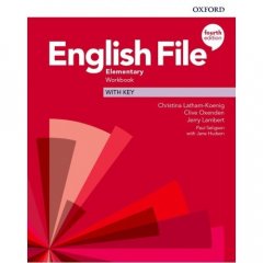 English File 4th Edition Elementary: Workbook with Key (9780194032896)