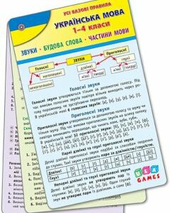 Все базовые правила УЛА Украинский язык 1-4 классы