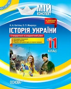Ранок Історія України. 11 клас - Кагітіна Н.А.